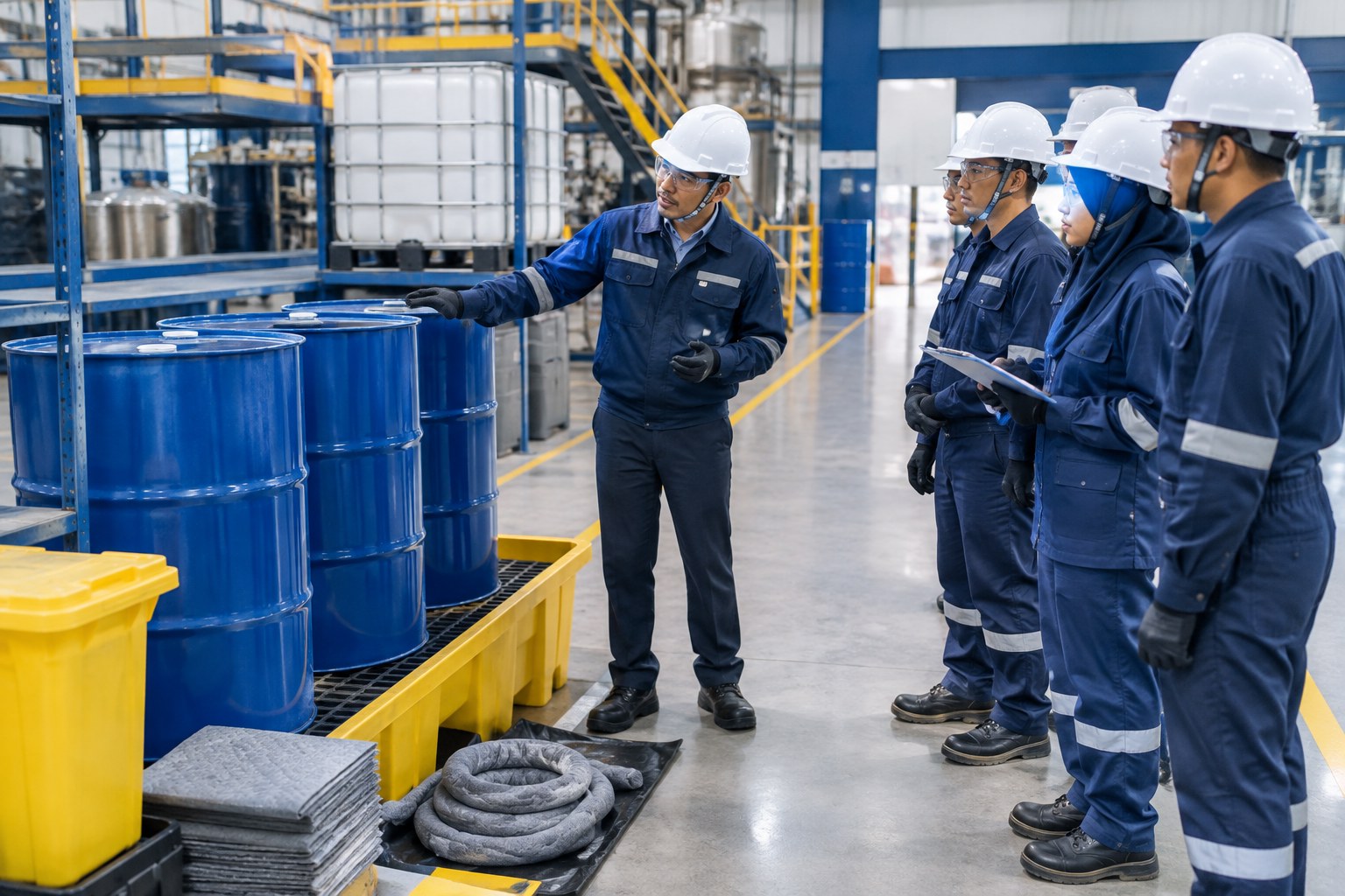 Chemical Handling and Spill Response Training in Malaysia